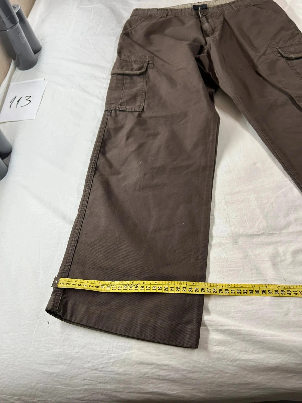Brown kiabi casual wide leg pants – photo 4